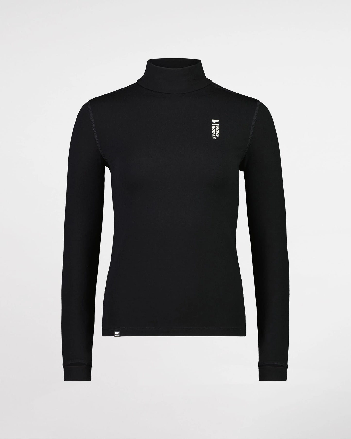 Women's Cascade Merino Base Layer Mock Neck Long Sleeve